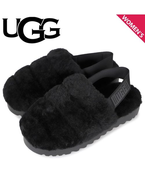 新品】UGG 覚まし アグ クラシックスリッパー 黒 24cm