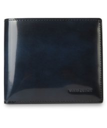 VANQUISH(ヴァンキッシュ)/ヴァンキッシュ VANQUISH 二つ折り財布 メンズ 本革 WALLET グレー ネイビー ブラウン ワイン グリーン VQM－43170/ネイビー