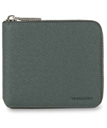 VANQUISH/ヴァンキッシュ VANQUISH 二つ折り財布 メンズ ラウンドファスナー 本革 WALLET ブラック ネイビー ダーク グリーン 黒 VQM－43280/504254465