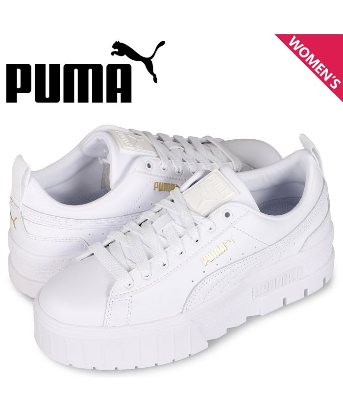 PUMA プーマ スニーカー レディース 厚底 メイズ クラシック WMNS MAYZE CLASSIC ホワイト 白 384209－01
