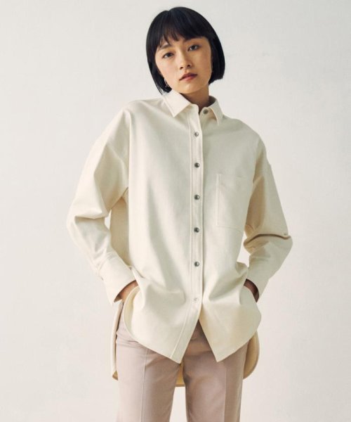 ワイドデニムシャツジャケット イッツインターナショナル I T S International Magaseek