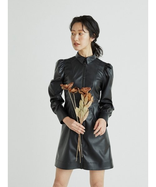 フェイクレザーワンピース セルフォード Celford Magaseek