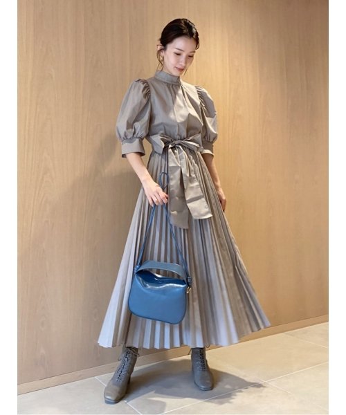 Sustainableリボンシャツワンピース スナイデル Snidel Magaseek