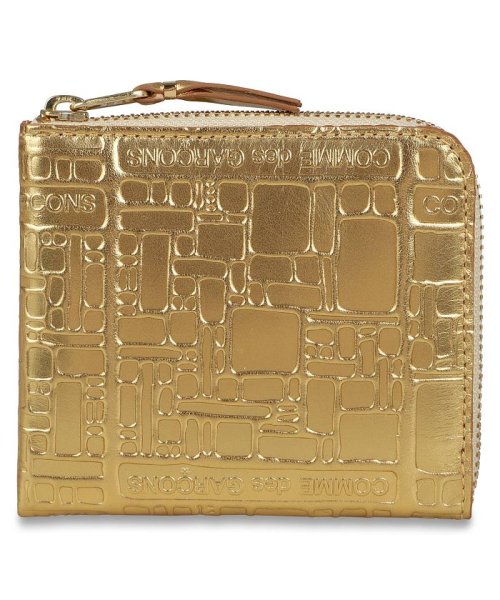 セール コムデギャルソン Comme Des Garcons 財布 小銭入れ コインケース メンズ レディース L字ファスナー Embossed Logotype ゴー コムデギャルソン Commedesgarcons Magaseek