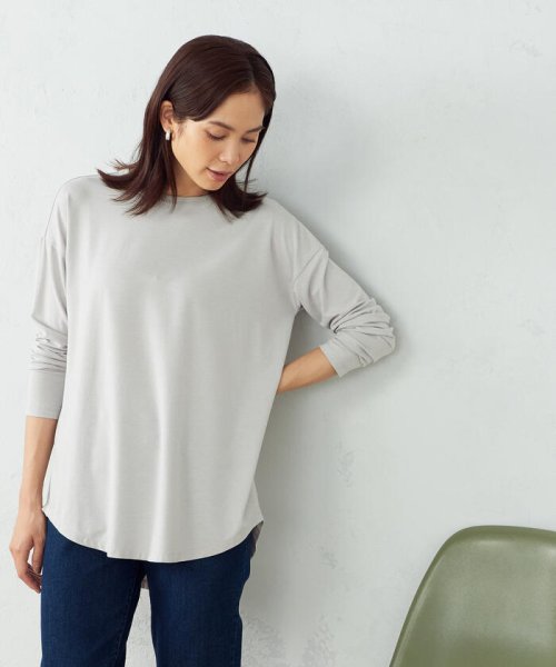 スリット ロングｔシャツ コムサイズム レディス Comme Ca Ism Magaseek