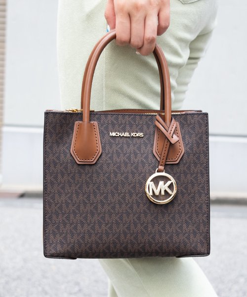 MICHAEL KORS(マイケルコース)/【Michael Kors(マイケルコース)】Michael Kors マイケルコース MERCER MD MESSENGER/ブラウン