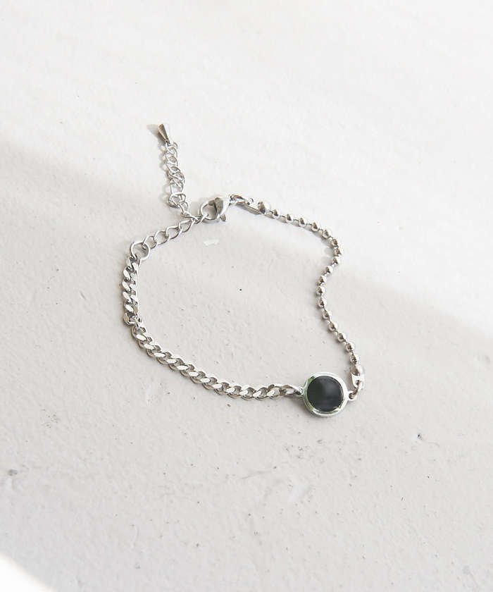 ユニセックス サークル パーツ デザイン ブレスレット Abahouse Abahouse Magaseek