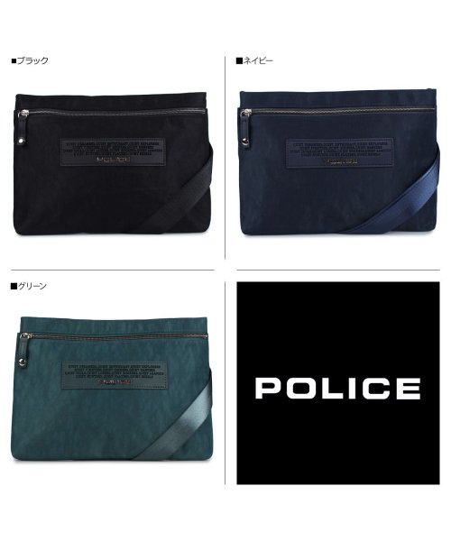 POLICE(ポリス)/ポリス POLICE バッグ ショルダーバッグ メンズ レディース SHOULDER BAG ブラック ネイビー グリーン 黒 PA－64002/ブラック