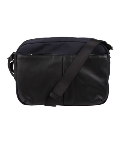 イザック Y Saccs ショルダーバッグ バッグ レディース 撥水 Nylon Cowhide Shoulder Bag M ブラック ネイビー グレージュ Y Saccs Y Saccs Magaseek