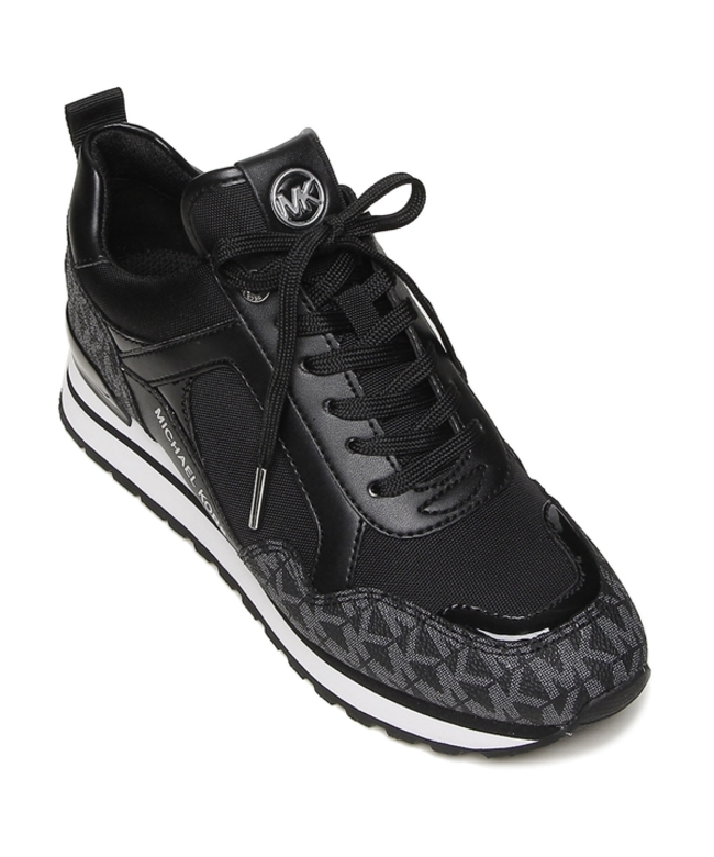 マイケルコース アウトレット スニーカー ウィルマトレーナー ブラック レディース MICHAEL KORS 49S1WIFS1D BLK WHT