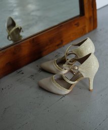 niana(ニアナ)/結婚式 パンプス パーティーシューズ 靴 美脚  疲れにくい 小さいサイズ 大きいサイズ 9センチヒール 9cmヒール ハイヒール ビジュー アンクルストラップ/ベージュ