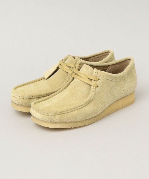 SHIPS MEN(シップス　メン)/CLARKS: WALLABEE/ベージュ