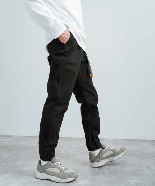 ジョガーパンツ メンズ レディース クライミングパンツ ストレッチ アンクル丈 綿 コットンツイル カジュアル アウトドア フェス テーパード スポーツ キャン ロッキーモンロー Rocky Monroe Magaseek