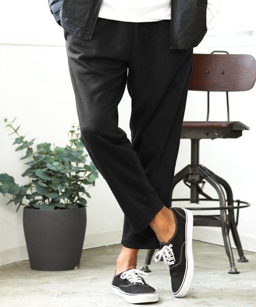 カットシェフパンツ シェフパンツ テーパードパンツ メンズ テーパード パンツ 9分丈 アンクルパンツ きれいめ ボトムス ジギーズショップ Jiggys Shop Magaseek