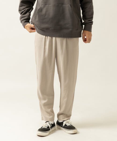 セール レーヨンリネン イージーパンツ アイテムズアーバンリサーチ メンズ Items Urbanresearch Magaseek