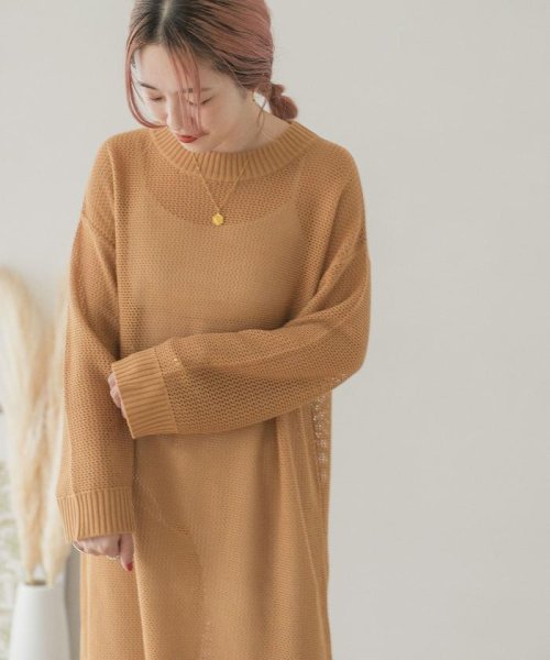 セール メッシュフリンジニットワンピース アイテムズ アーバンリサーチ レディース Items Urbanresearch Magaseek