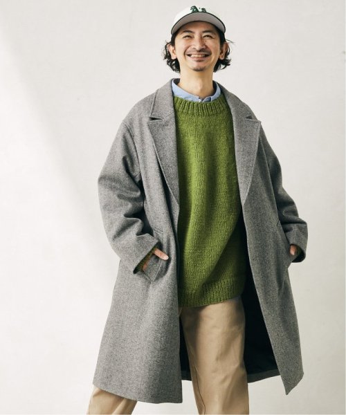 Tech Melton シングル Aラインコート ジャーナルスタンダード レリューム メンズ Journal Standard Relume Men S Magaseek