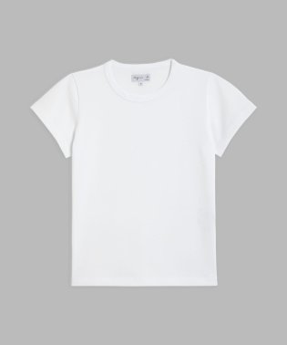 agnes b. FEMME/J000 TS コットン ベーシックTシャツ/504220748