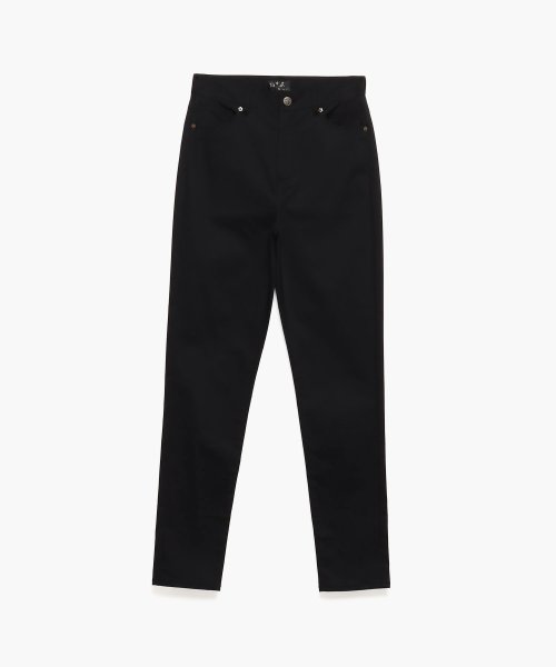 To b. by agnes b. OUTLET(トゥー　ビー　バイ　アニエスベー　アウトレット)/【Outlet】WO67 PANTALON スキニーパンツ/ブラック