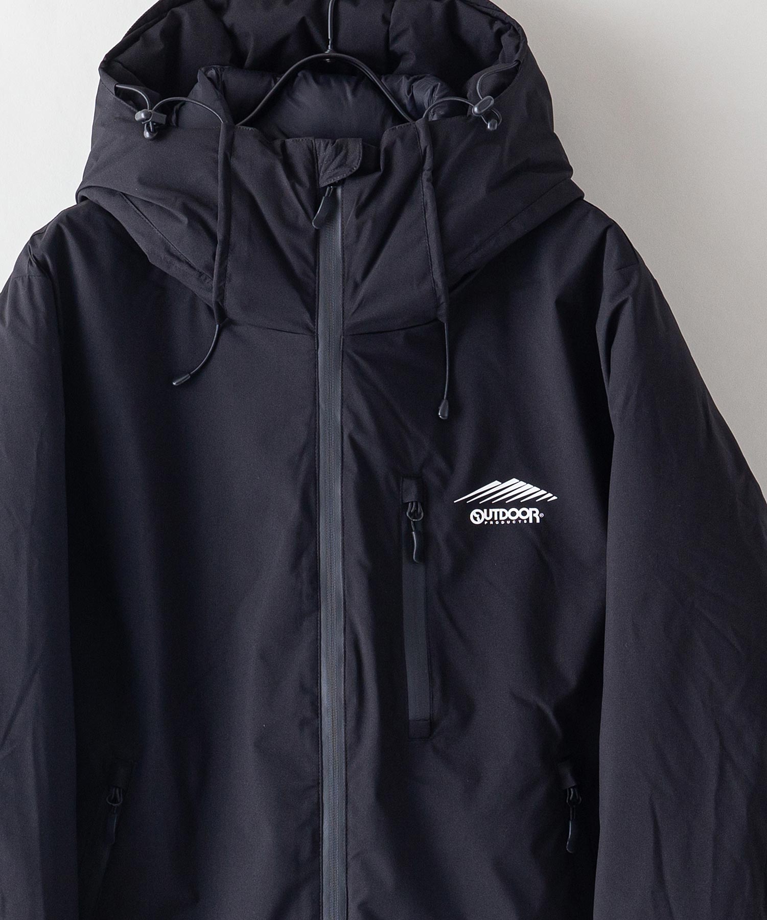 KIDS（キッズ）切替中綿フードジャケット 撥水防風ストレッチ耐