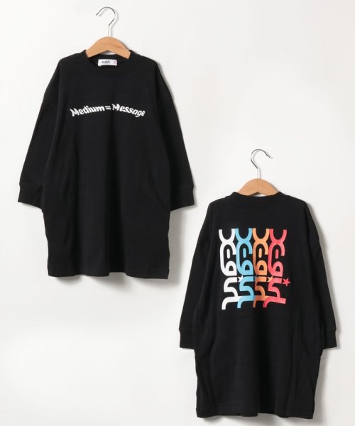 セール カラフルロゴバックプリントワンピース エックスガール ステージス X Girl Stages Magaseek