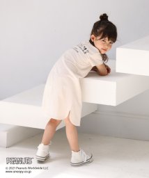 anyFAM（KIDS）(エニファム（キッズ）)/【ピーナッツ×クリニクラウン】オーガビッツワンピース/ベージュ系