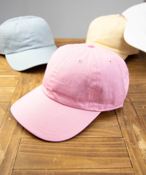 Nylaus(ナイラス)/NEWHATTAN Baseball Low Cap－twill/ピンク