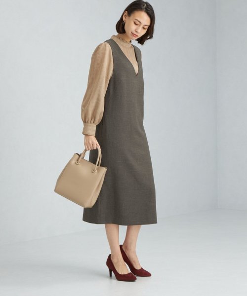 セール シャーク ジャンパースカート ワンピース グリーンレーベルリラクシング Green Label Relaxing Magaseek