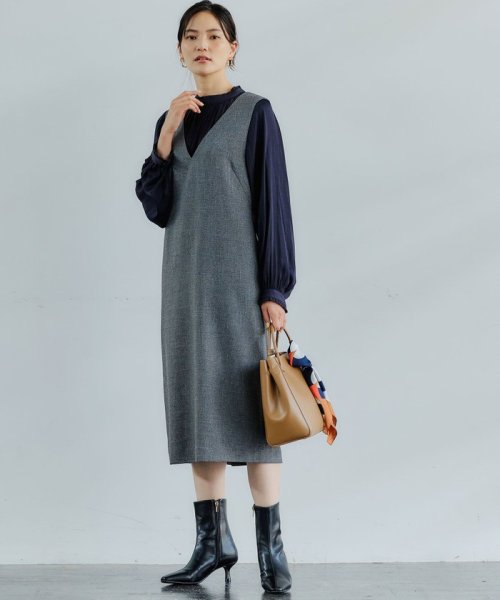 セール シャーク ジャンパースカート ワンピース グリーンレーベルリラクシング Green Label Relaxing Magaseek