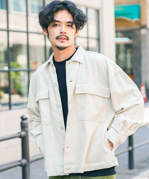 BROWNY】フード付キコーデュロイBIGCPOジャケット （ジギーズショップ  