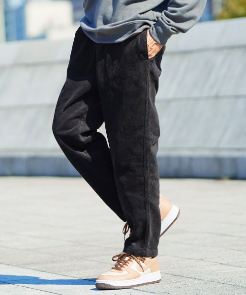 セール コーディロイワイドテーパードパンツ メンズ テーパードパンツ コーデュロイ テーパードパンツ メンズ テーパード パンツ ワイドパンツ おしゃれ ボトムス ジギーズショップ Jiggys Shop Magaseek