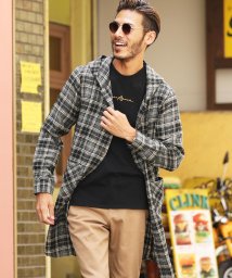 ネルロングシャツ 長袖シャツ メンズ カジュアルシャツ チェックシャツ ネルシャツ 柄シャツ 長袖 シャツ トップス ロング丈 チェック ジギーズショップ Jiggys Shop Magaseek