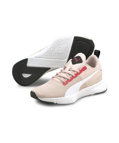 PUMA(プーマ)/キッズ フライヤー ランナー JR スニーカー 22－25cm/PUMAWHITE-LOTUS-PARADISEP