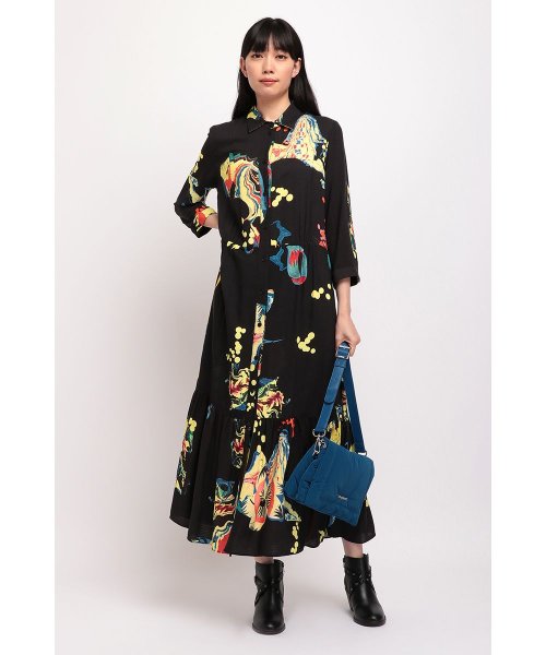 セール Mr Christian Lacroixデザインのレディースロングシャツワンピース デシグアル Desigual Magaseek セール Mr Christian Lacroixデザインのレディースロングシャツワンピース デシグアル Desigual Magaseek