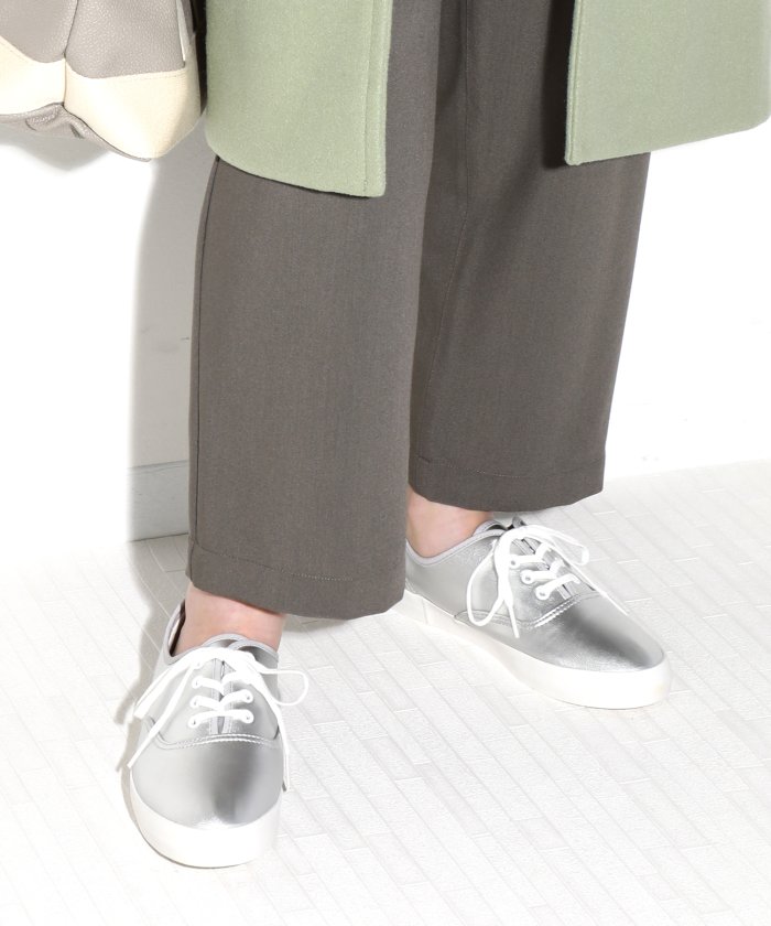 シルバー レースアップシューズ コーデの人気商品 通販 価格比較 価格 Com