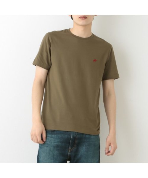 セール ダンヒル Tシャツ Sサイズ カーキ メンズ Dunhill Kkw319to ダンヒル Dunhill Magaseek