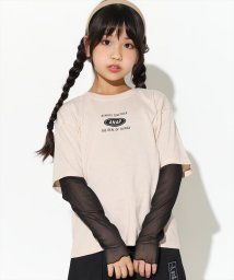 ANAP KIDS(アナップキッズ)/パワーネット×Tシャツセット/ベージュ