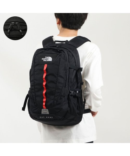 THE NORTH FACE(ザノースフェイス)/【日本正規品】ザ・ノース・フェイス バックパック THE NORTH FACE リュック ホットショット クラシック リュックサック 26L B4 NM7200/ブラック系1