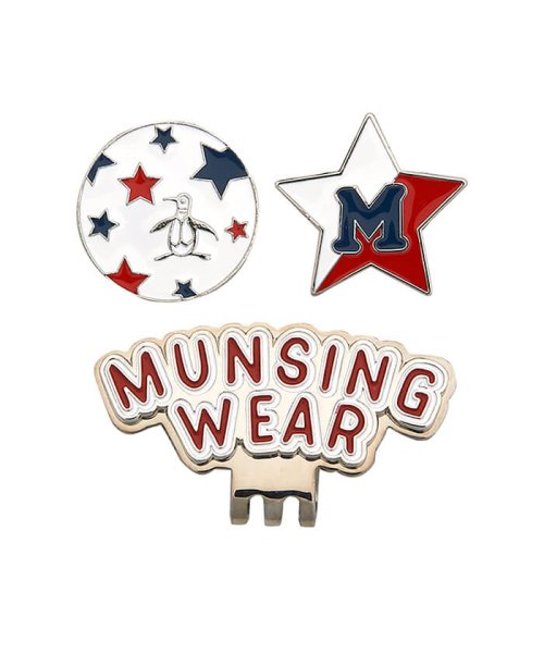 Munsingwear(マンシングウェア)/マーカー(2個付き)/レッド