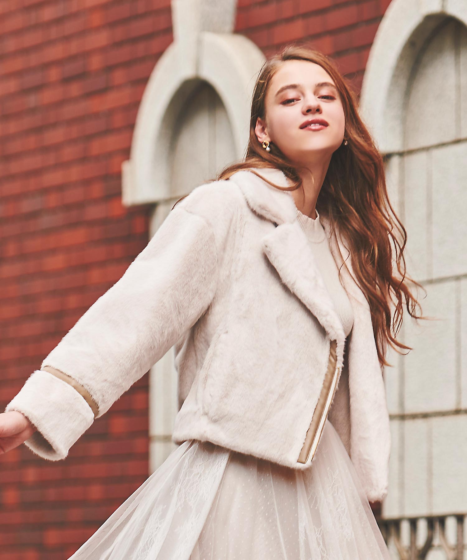 男女兼用 ノエラ スエードライダースジャケット - ライダースジャケット