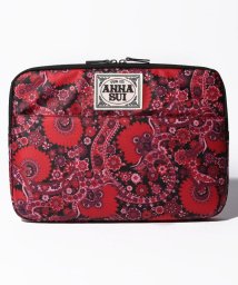 ANNA SUI BAG(アナスイ（バッグ）)/アップサイクルII　PCケース/レッド