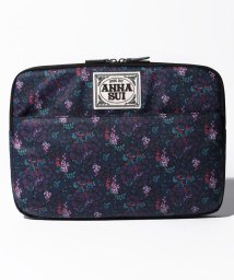 ANNA SUI BAG(アナスイ（バッグ）)/アップサイクルII　PCケース/ネイビー