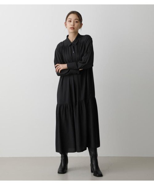 セール Tiered Hem Shirt Onepiece アズールバイマウジー Azul By Moussy Magaseek
