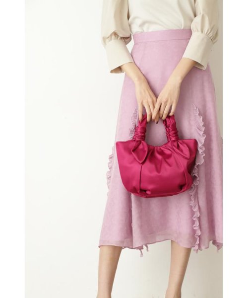 セール タックサテンバッグ ジルスチュアート Jillstuart Magaseek