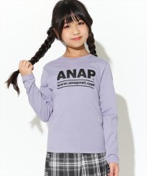 ANAP KIDS(アナップキッズ)/アドレスロゴロンT/ラベンダー