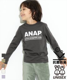 ANAP KIDS(アナップキッズ)/アドレスロゴロンT/ブラック
