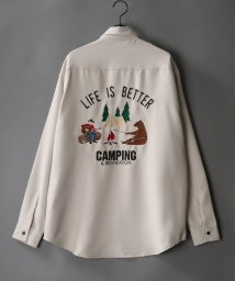 SITRY(SITRY)/【SITRY】Back stitch Regular collar shirt/バックステッチ レギュラーカラーシャツ/柄3