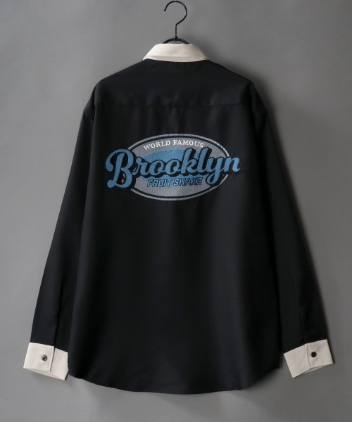 SITRY(SITRY)/【SITRY】Back stitch Regular collar shirt/バックステッチ レギュラーカラーシャツ/柄H
