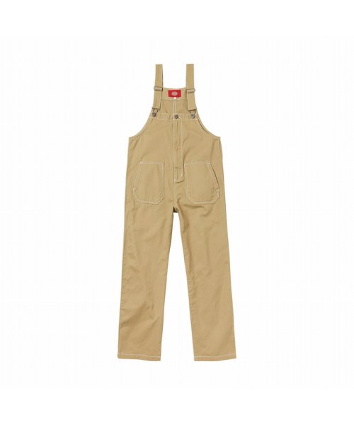 MAC HOUSE(kid's)(マックハウス（キッズ）)/Dickies ディッキーズ ツイルサロペット 1422－8410/ベージュ