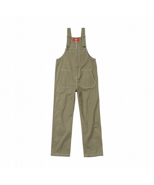 MAC HOUSE(kid's)(マックハウス（キッズ）)/Dickies ディッキーズ ツイルサロペット 1422－8410/カーキ